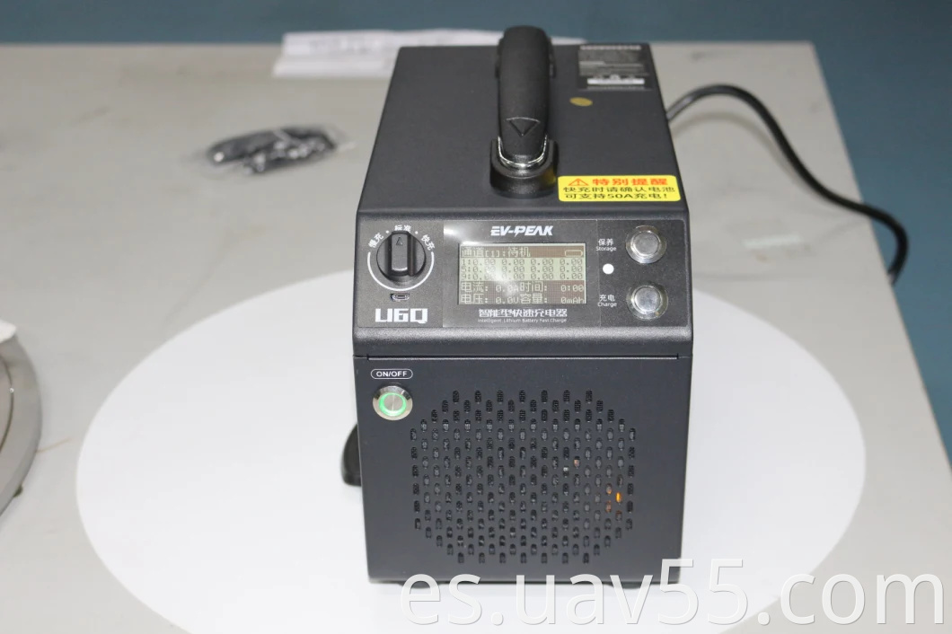EV-PEAK U6Q Lipo Battery Carger 3000W 60A Cargador de equilibrio inteligente para Lipo LiHV